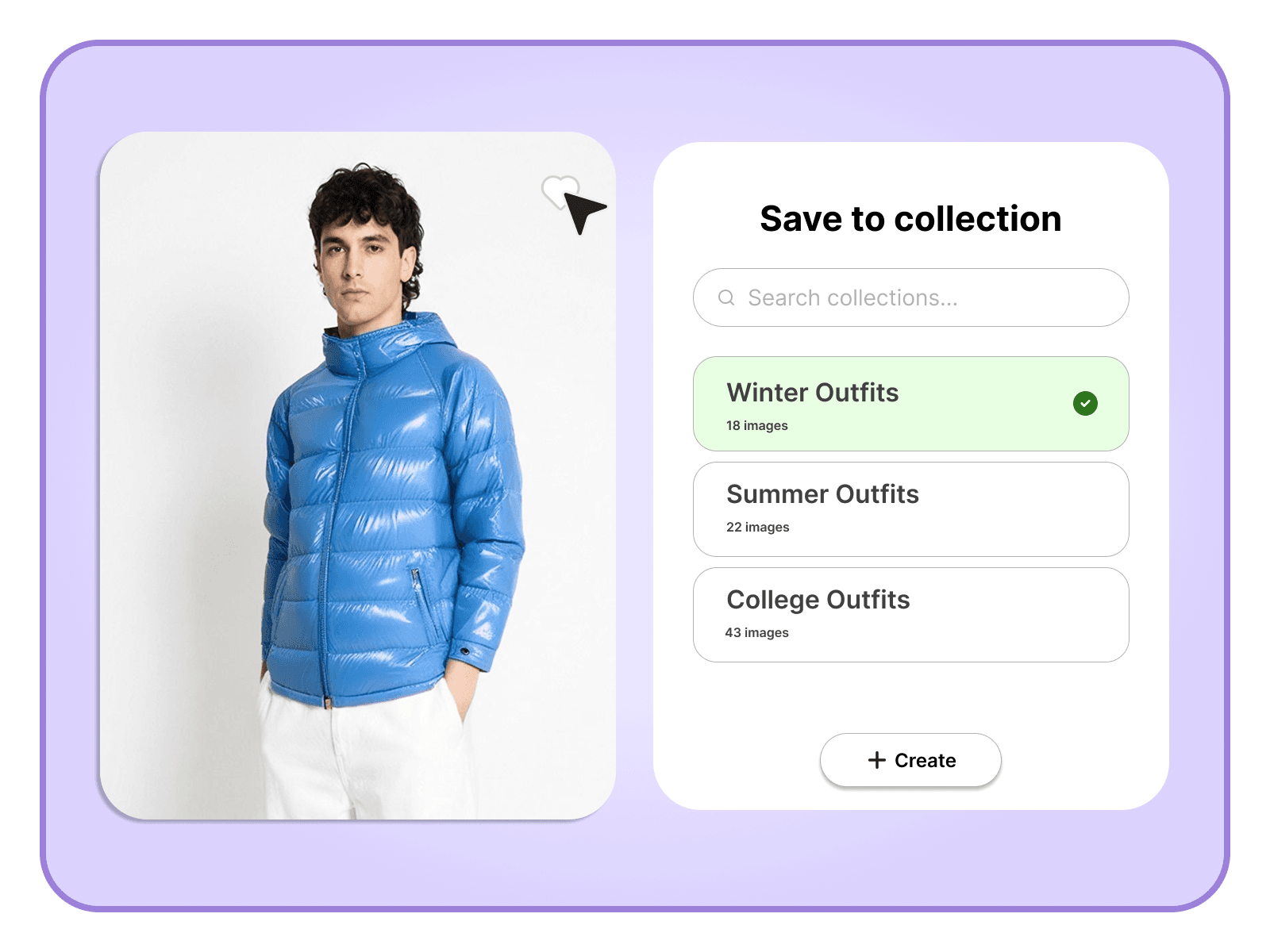 Save to a Collection Preview
