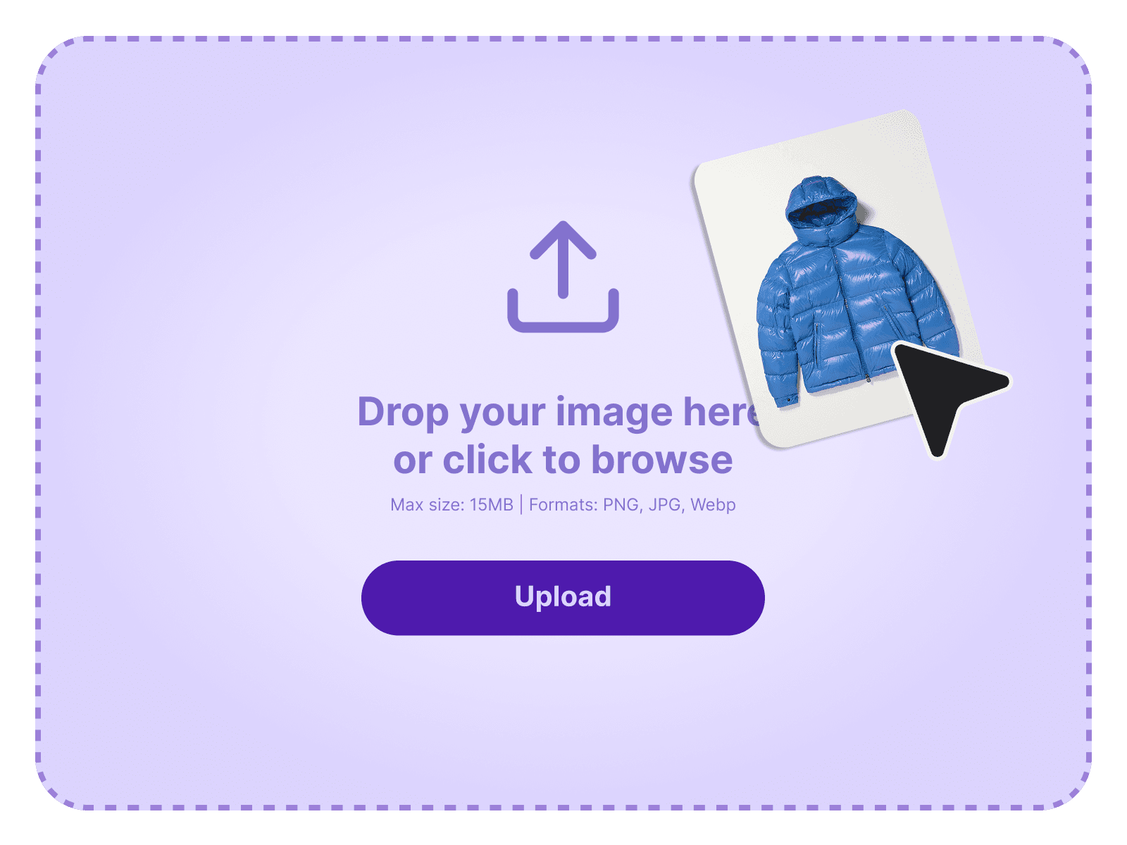 Upload Garment Image Preview